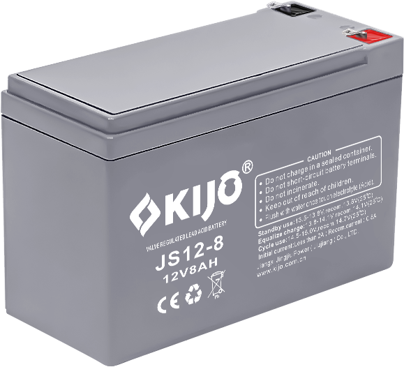 Аккумуляторная батарея KIJO JS12-8, 12V, 8Ah - Фото 3 Аккумуляторная батарея KIJO JS12-8, 12V, 8Ah - изображение 3