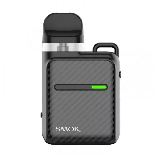 Pod-система Smok Novo Master Box Kit Black Carbon Fiber вейп Смок Ново 1000 мАч быстрая зарядка электронная сигарета до 30 Вт LED индикатор 2 мл чёрный карбон - изображение 7