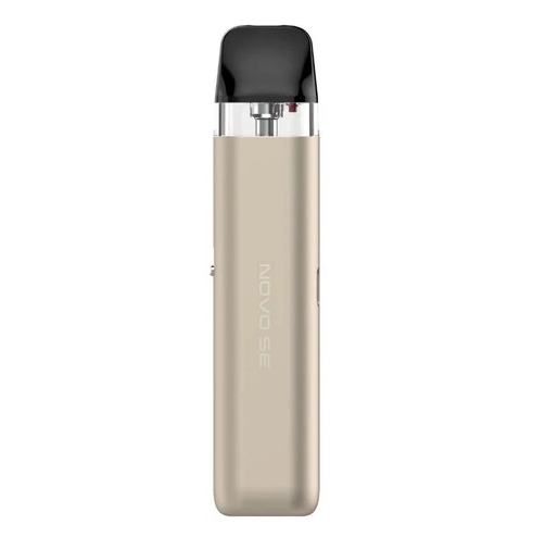Многоразовая Pod система Smok Novo Eco Pale Gold 1000 мАч электронная сигарета Смок Ново алюминиевый сплав до 30 Вт золотая - Фото 7 Многоразовая Pod система Smok Novo Eco Pale Gold 1000 мАч электронная сигарета Смок Ново алюминиевый сплав до 30 Вт золотая - изображение 7