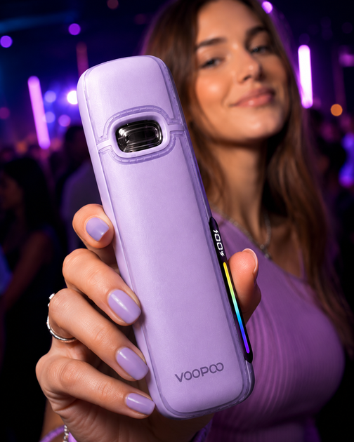Вейп pod система электронная сигарета Voopoo Vmate E2 Lavender Purple под-система вупу 1500мАч вимейт е2 пурпурный 30Вт - Фото 4 Вейп pod система электронная сигарета Voopoo Vmate E2 Lavender Purple под-система вупу 1500мАч вимейт е2 пурпурный 30Вт - изображение 4