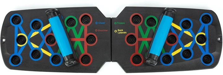 Дошка для віджимань II Gymtek G-66748 з упорами (5907766667483) - зображення 2