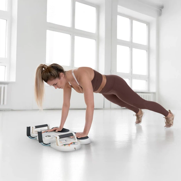 Дошка для віджимань Gymtek Multi Push Up G-42671 Біла (5905884426715) - зображення 13