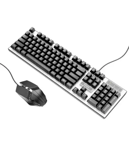 Игровой комплект Hoco GM18 Luminous черный клавиатура мышь USB - изображение 5