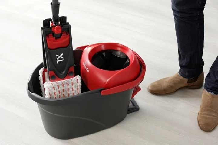 Набор для турбоуборки швабра и ведро с оборотным механизмом VILEDA Ultramax Turbo XL - изображение 5