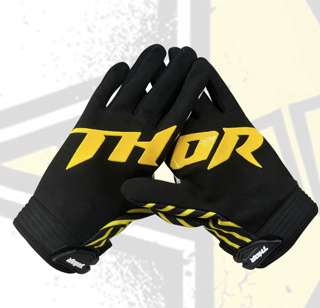 Мото перчатки кроссовые Thor Rockstar White Размер L (Маломерка) - изображение 2
