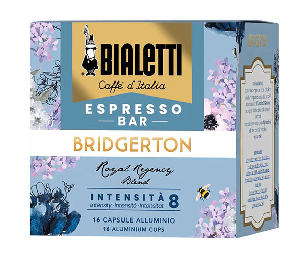 Кава в капсулах Bialetti Espresso Bar Bridgerton, 16 капсул Bialetti ( 10189 ) - Фото 1 Кава в капсулах Bialetti Espresso Bar Bridgerton, 16 капсул Bialetti ( 10189 ) - зображення 1