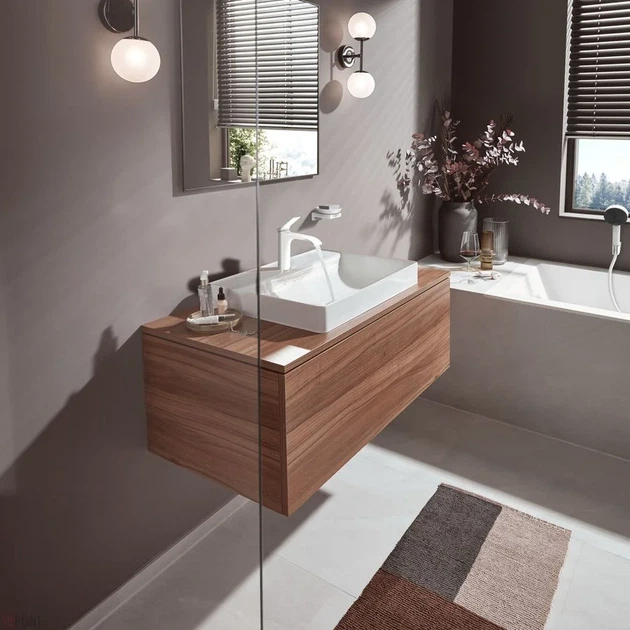 Hansgrohe Vivenis 110 Смеситель для умывальника, черный матовый (75020670) - Фото 6 Hansgrohe Vivenis 110 Смеситель для умывальника, черный матовый (75020670) - изображение 6