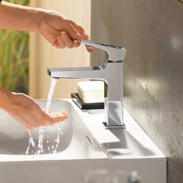 Hansgrohe Metropol 100 Змішувач для умивальника, чорний матовий (32500670) - зображення 4