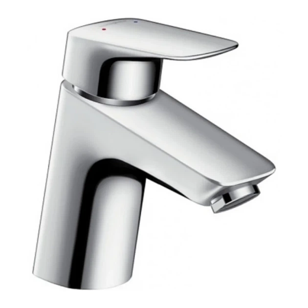 Hansgrohe Logis 70 Смеситель для умывальника, хром (71070000) - Фото 3 Hansgrohe Logis 70 Смеситель для умывальника, хром (71070000) - изображение 3
