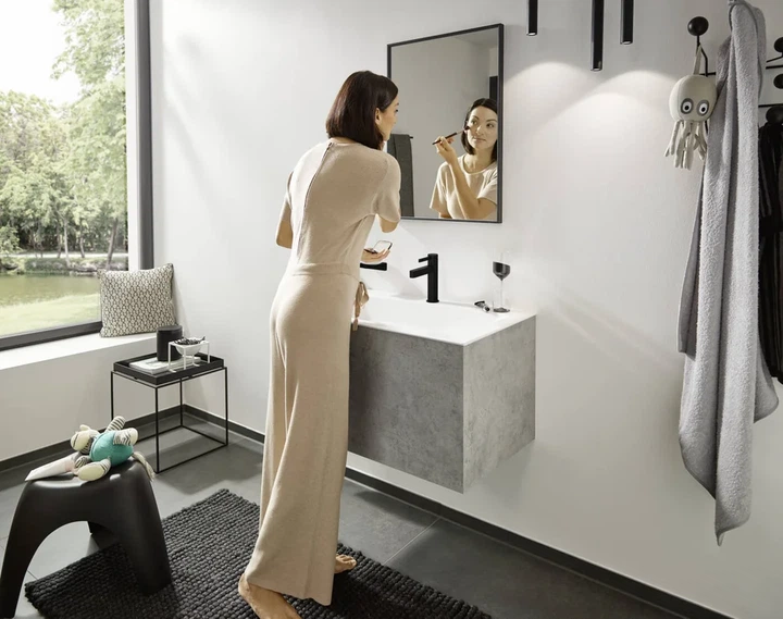 Hansgrohe Finoris 110 Змішувач для умивальника, Matt Black (76023670) - зображення 4