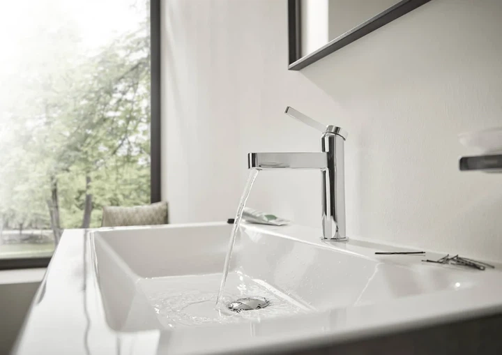 Hansgrohe Finoris 110 Змішувач для раковини, хром (76020000) - Фото 2 Hansgrohe Finoris 110 Змішувач для раковини, хром (76020000) - зображення 2