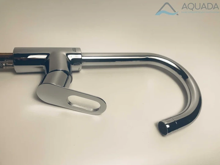 Grohe BauLoop Смеситель для раковины, L-размер, хром (23763000) - изображение 3