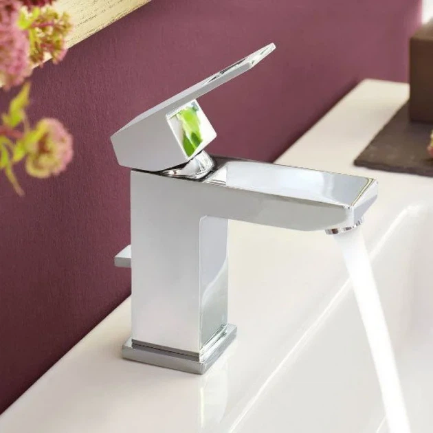 Grohe Eurocube Смеситель для раковины M-размера, хром (23446000) - Фото 8 Grohe Eurocube Смеситель для раковины M-размера, хром (23446000) - изображение 8