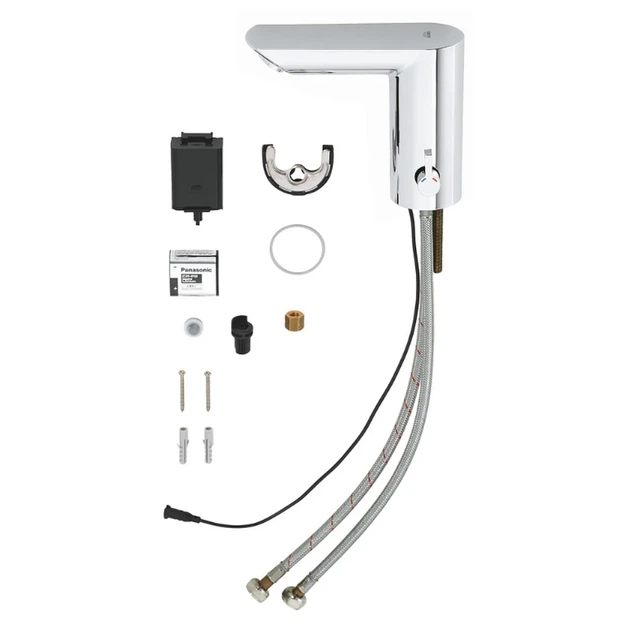 Grohe Bau Cosmopolitan E 6V Змішувач для умивальника, хром (36451000) - зображення 3