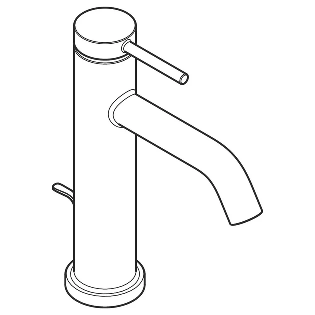 Hansgrohe Tecturis S Змішувач для раковини, матова бронза (73310140) - Фото 4 Hansgrohe Tecturis S Змішувач для раковини, матова бронза (73310140) - зображення 4