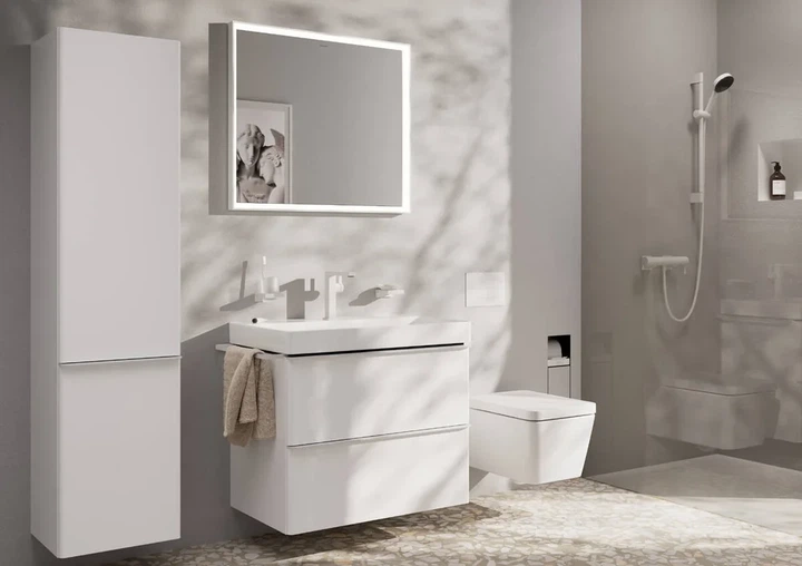 Hansgrohe Tecturis E Смеситель для раковины, белый матовый (73041700) - изображение 2