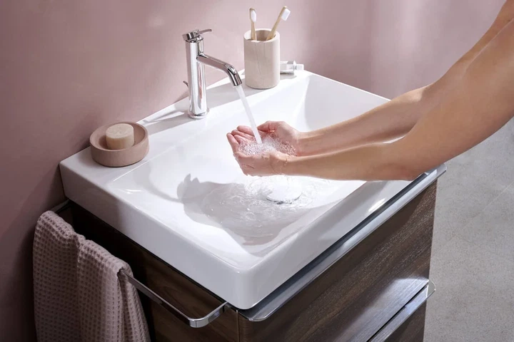 Hansgrohe Tecturis S Смеситель для раковины, хром (73310000) - Фото 2 Hansgrohe Tecturis S Смеситель для раковины, хром (73310000) - изображение 2