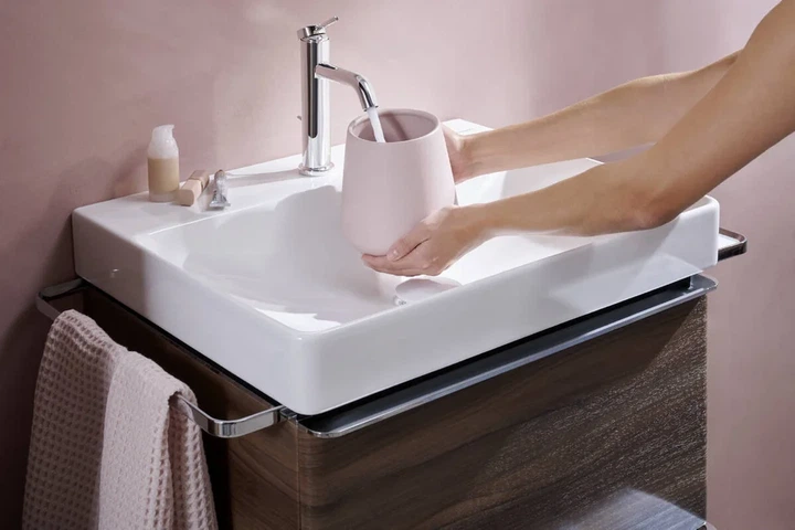 Hansgrohe Tecturis S Смеситель для раковины, хром (73310000) - Фото 3 Hansgrohe Tecturis S Смеситель для раковины, хром (73310000) - изображение 3