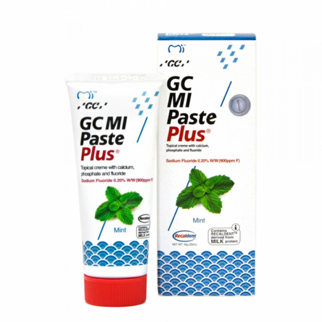 Крем для зубов GC Mi Paste Plus Mint, 35 мл - Фото 2 Крем для зубов GC Mi Paste Plus Mint, 35 мл - изображение 2