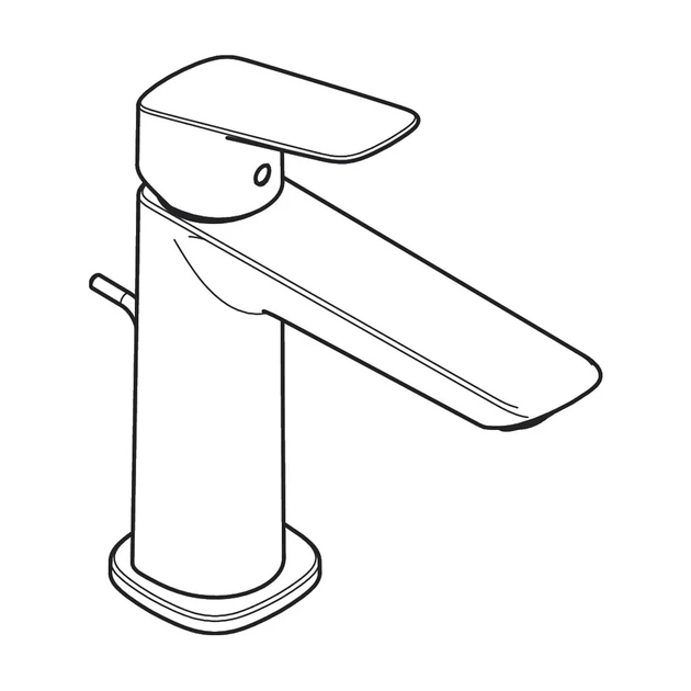 Hansgrohe Logis Fine 100 Смеситель для раковины, черный матовый (71251670) - Фото 5 Hansgrohe Logis Fine 100 Смеситель для раковины, черный матовый (71251670) - изображение 5