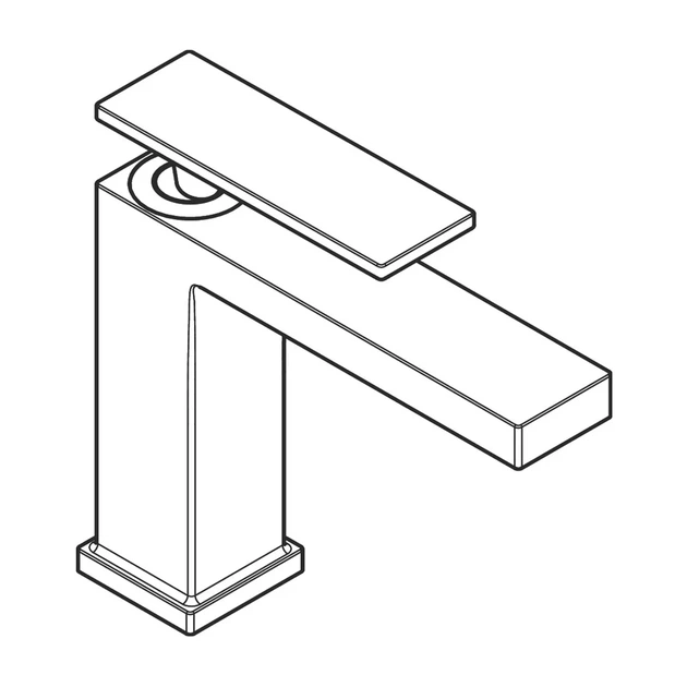 HANSGROHE Tecturis E Змішувач для раковини, чорний матовий (73011670) - зображення 6
