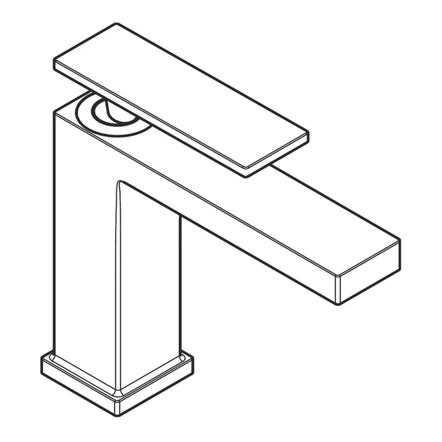 Hansgrohe Tecturis E Змішувач для раковини, чорний матовий (73012670) - зображення 6