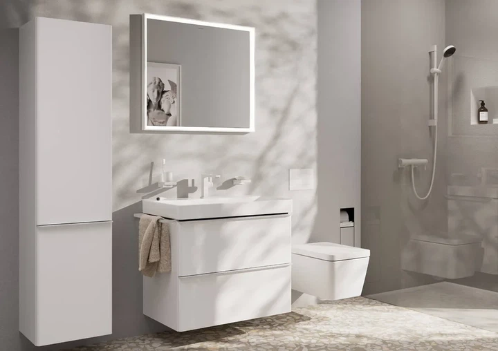 Hansgrohe Tecturis E Смеситель для раковины, белый мат (73020700) - Фото 2 Hansgrohe Tecturis E Смеситель для раковины, белый мат (73020700) - изображение 2