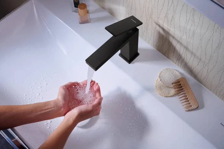 Hansgrohe Tecturis E Смеситель для раковины, черный матовый (73010670) - изображение 3