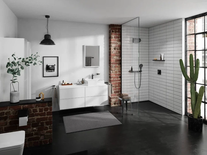 Hansgrohe Tecturis E Смеситель для раковины, черный матовый (73010670) - изображение 4