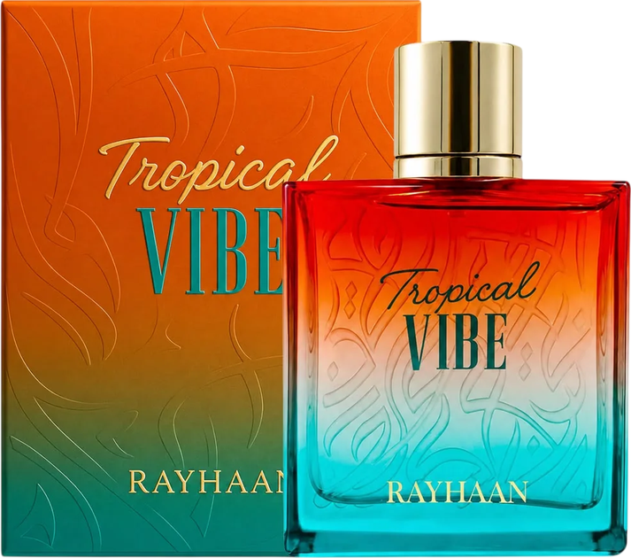 Парфумована вода унісекс Rayhaan Tropical Vibe 100 мл (6297001571255) - Фото 1 Парфумована вода унісекс Rayhaan Tropical Vibe 100 мл (6297001571255) - зображення 1