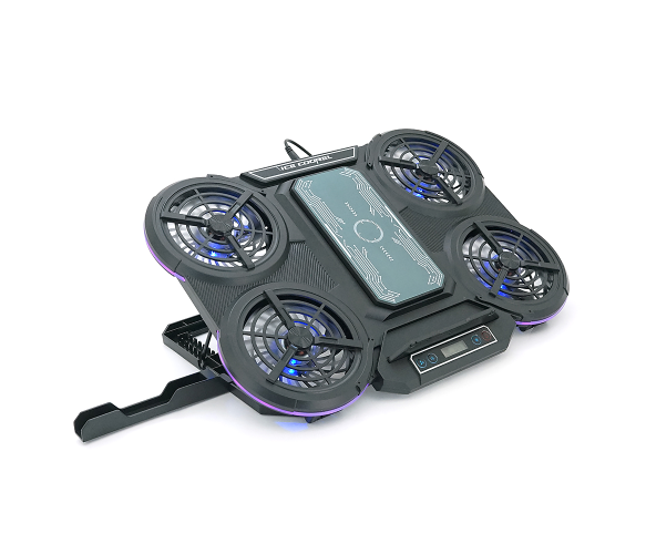 Подставка для ноутбука IceCoorel Q5 17" LCD display RGB подсветка - изображение 3