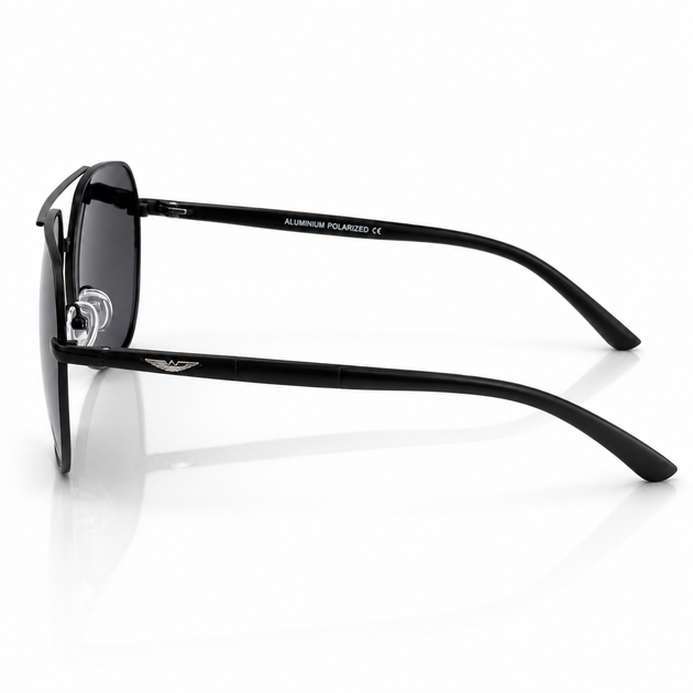 Солнцезащитные очки POLARIZED P333 Авиатор C1 Поляризация Алюминиевая оправа Защита UV400 - изображение 5