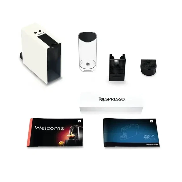 Кавоварка Nespresso Essenza Mini Pure White + дегустаційний набір 7 капсул - зображення 5
