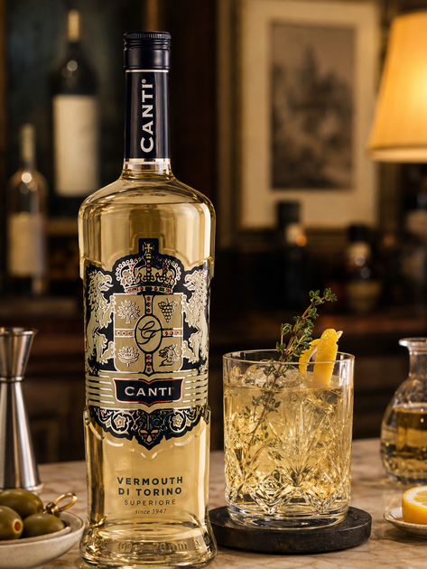 Вермут Canti Vermouth Superior Bianco 1 л 17% (8005415062720) - изображение 2