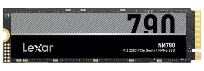 SSD диск Lexar NM790 8 TB (LNM790X008T-RNNNG) - Фото 1 SSD диск Lexar NM790 8 TB (LNM790X008T-RNNNG) - изображение 1