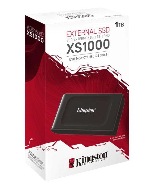 SSD диск Kingston XS1000 1 TB (SXS1000/1000G) - Фото 3 SSD диск Kingston XS1000 1 TB (SXS1000/1000G) - изображение 3