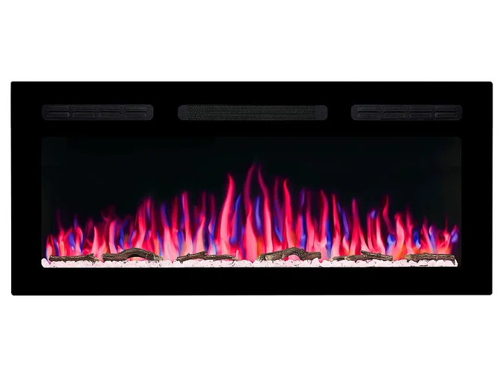 Электрокамин ArtiFlame AF40WR настенный встраиваемый 3D визуализации пламени со звуком с обогревом - изображение 2