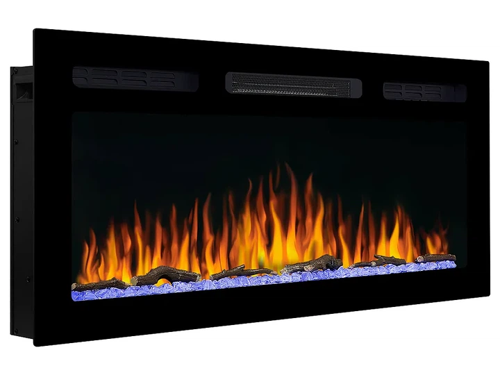 Электрокамин ArtiFlame AF40WR настенный встраиваемый 3D визуализации пламени со звуком с обогревом - изображение 3
