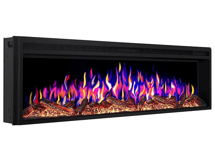 Линейный электрокамин ArtiFlame AF58 Multicolor 3D визуализации пламени 3 цвета со звуком с обогревом - изображение 3