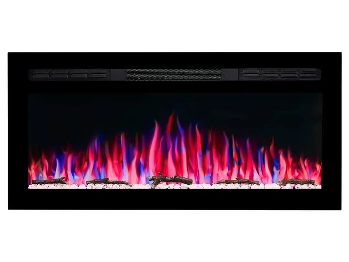 Электрокамин ArtiFlame AF37WR настенный встраиваемый 3D визуализации пламени со звуком с обогревом - изображение 2