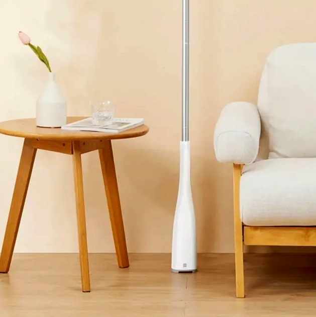 Швабра Xiaomi Blue Fish с губкой для пола с механизмом отжима и телескопической ручкой для быстрой уборки в доме - изображение 4