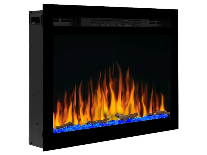 Электрокамин ArtiFlame AF27WR настенный встраиваемый 3D визуализации пламени со звуком с обогревом - изображение 3