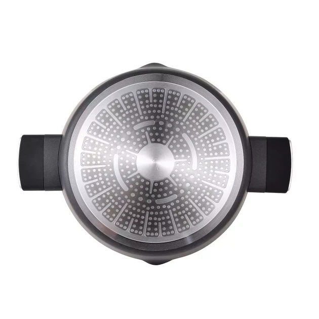 Кастрюля с крышкой Bergner Ion 6 л (BG-35802-BK) - изображение 4