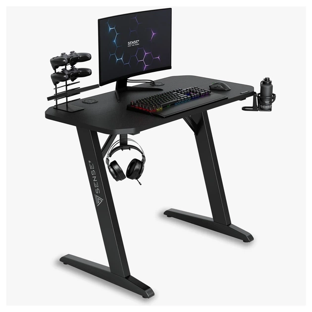Геймерський стіл SENSE7 Nomad Basic 100x50 см - зображення 2