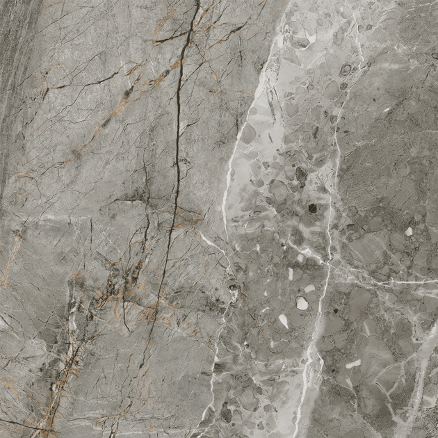 Керамогранітна плитка Inter Cerama Allure Сірий 60x60 - изображение 5