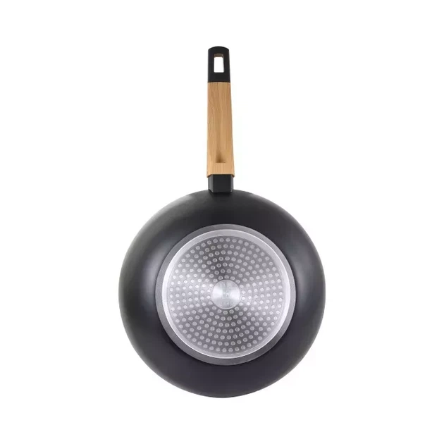 Пательня Вок Bergner Earth black 28 см (BG-34627-BK) - Фото 2 Пательня Вок Bergner Earth black 28 см (BG-34627-BK) - зображення 2