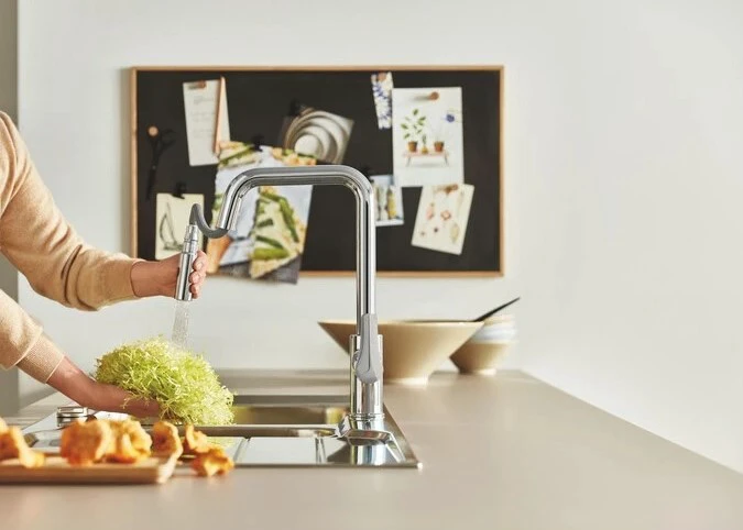 Змішувач для кухні Eurosmart 30619000 Grohe - Фото 2 Змішувач для кухні Eurosmart 30619000 Grohe - зображення 2