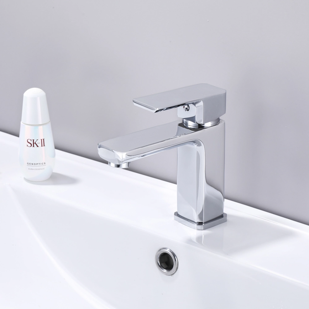 Змішувач для раковини Dozorca 001 (k35) LDDOZ001CRM45403 Chrome Lidz - Фото 2 Змішувач для раковини Dozorca 001 (k35) LDDOZ001CRM45403 Chrome Lidz - зображення 2