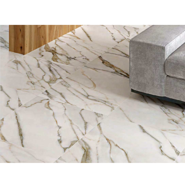 Керамогранітна плитка Cersanit Borgini Gold Satin 60x60 - изображение 2