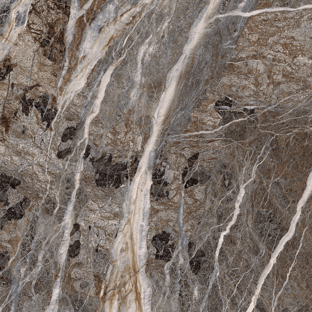 Керамогранітна плитка Majestic 60x60 Коричневий Inter Cerama - Фото 3 Керамогранітна плитка Majestic 60x60 Коричневий Inter Cerama - изображение 3